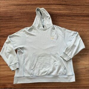 Vintage‎ Nike Air Jordan x Union Collab Psychic Blue distress Hoodie Men's XL